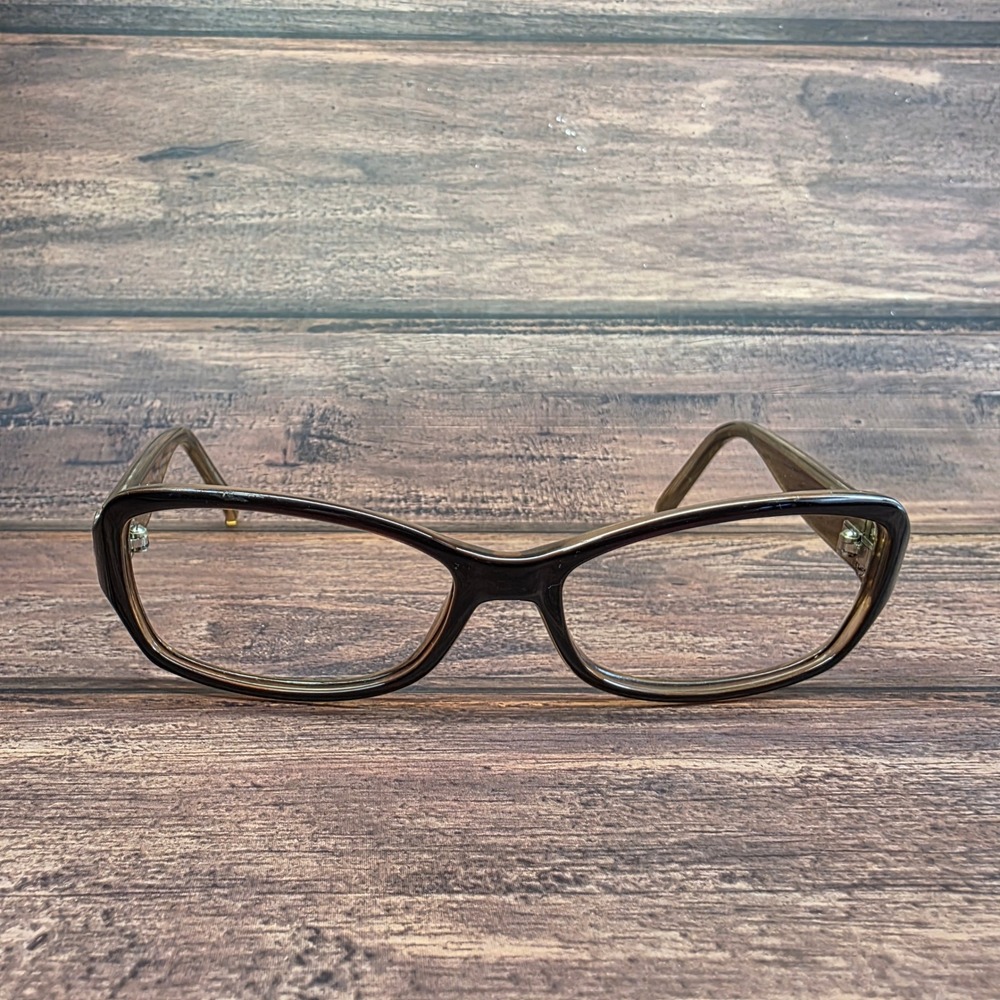 Michael Kors Telluride M2723S Brown Gold Rectangular Eyeglass Frames 54-16-125
